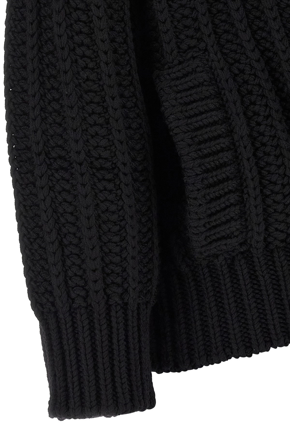 Coarse wool cardigan - 5