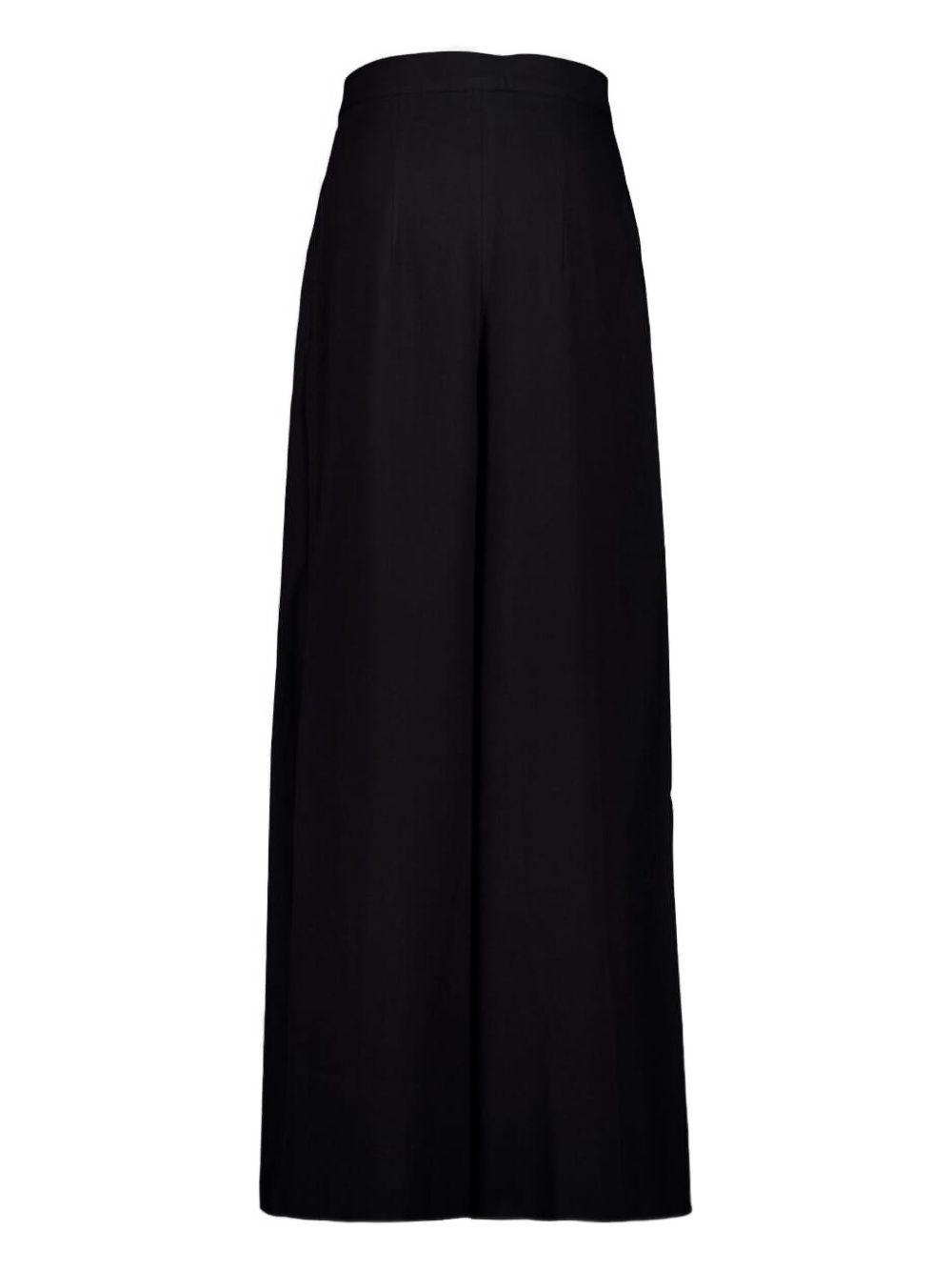 pleated-front cotton trousers - 2