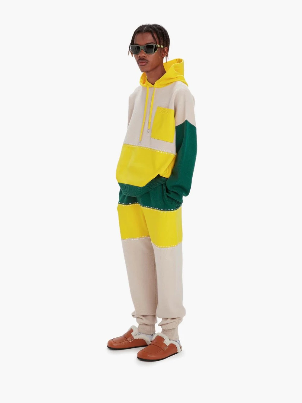COLOURBLOCK HOODIE - 3