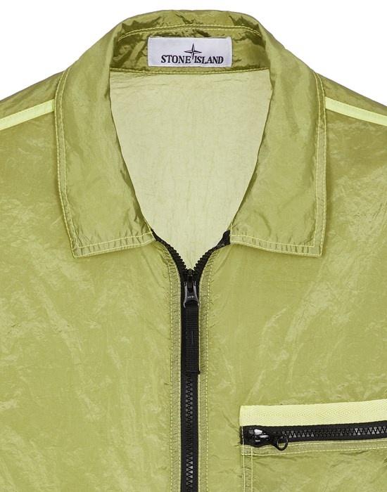 Stone Island 11219 NYLON METAL IN ECONYL® REGENERATED NYLON LEMON ...