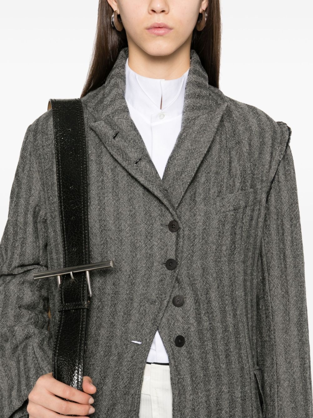 striped coat - 5