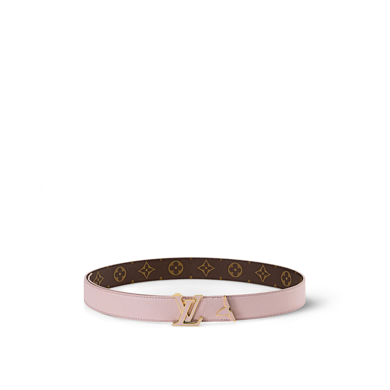 Pretty LV Enamel 30mm Reversible Belt 1