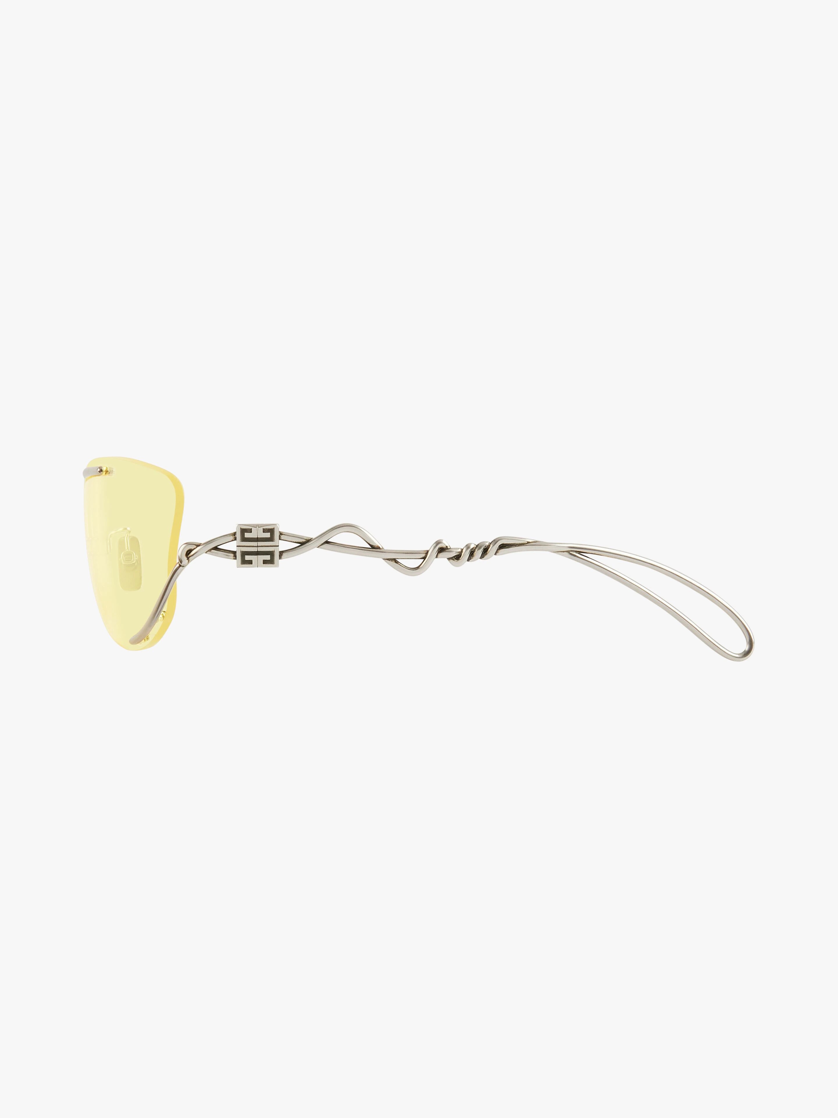 GV TWISTED UNISEX SUNGLASSES IN METAL - 6