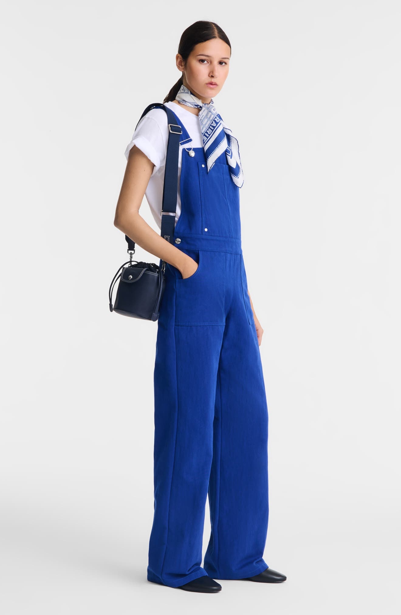 Longchamp Extra Small Le Pliage Xtra Worker Leather Bucket Bag in Navy at Nordstrom - 2