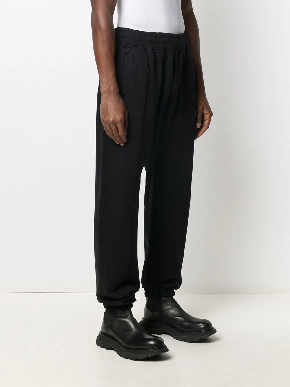 pintuck track pants  - 3