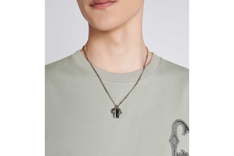 CD Interlaced Relaxed-Fit T-Shirt 7