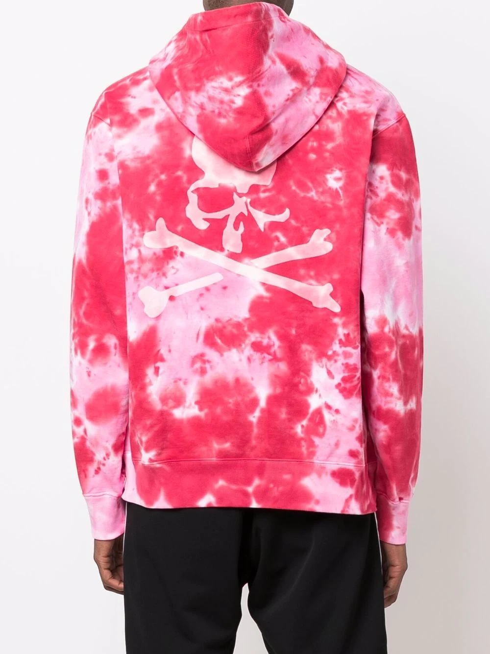 logo tie dye hoodie - 4