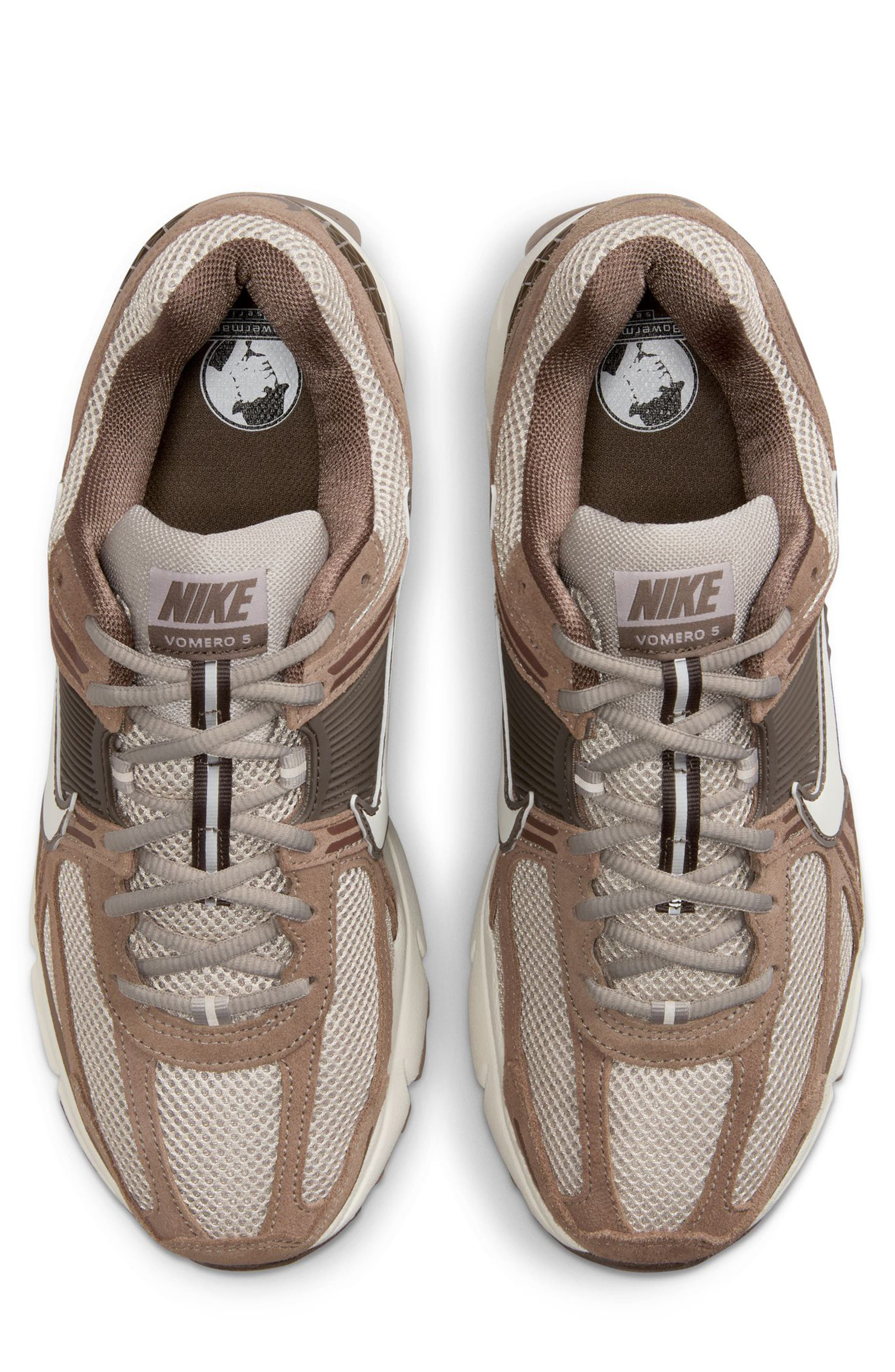 Nike Zoom Vomero 5 Premium Sneaker in College Grey/Sail/Mink Brown at Nordstrom - 3