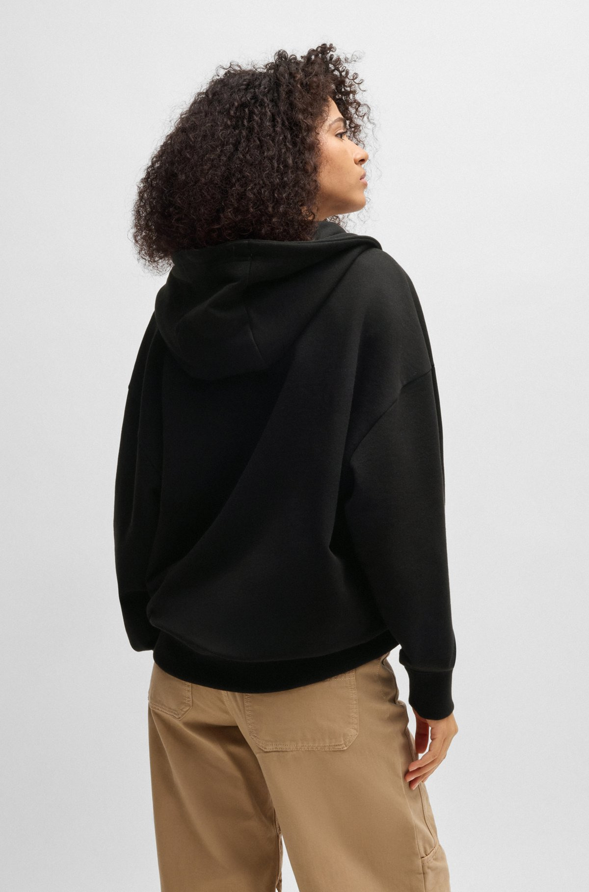 ALL-GENDER RELAXED-FIT HOODIE IN COTTON TERRY - 4