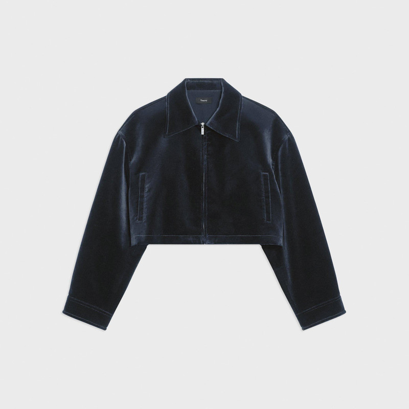 A-Line Jacket in Velvet 1