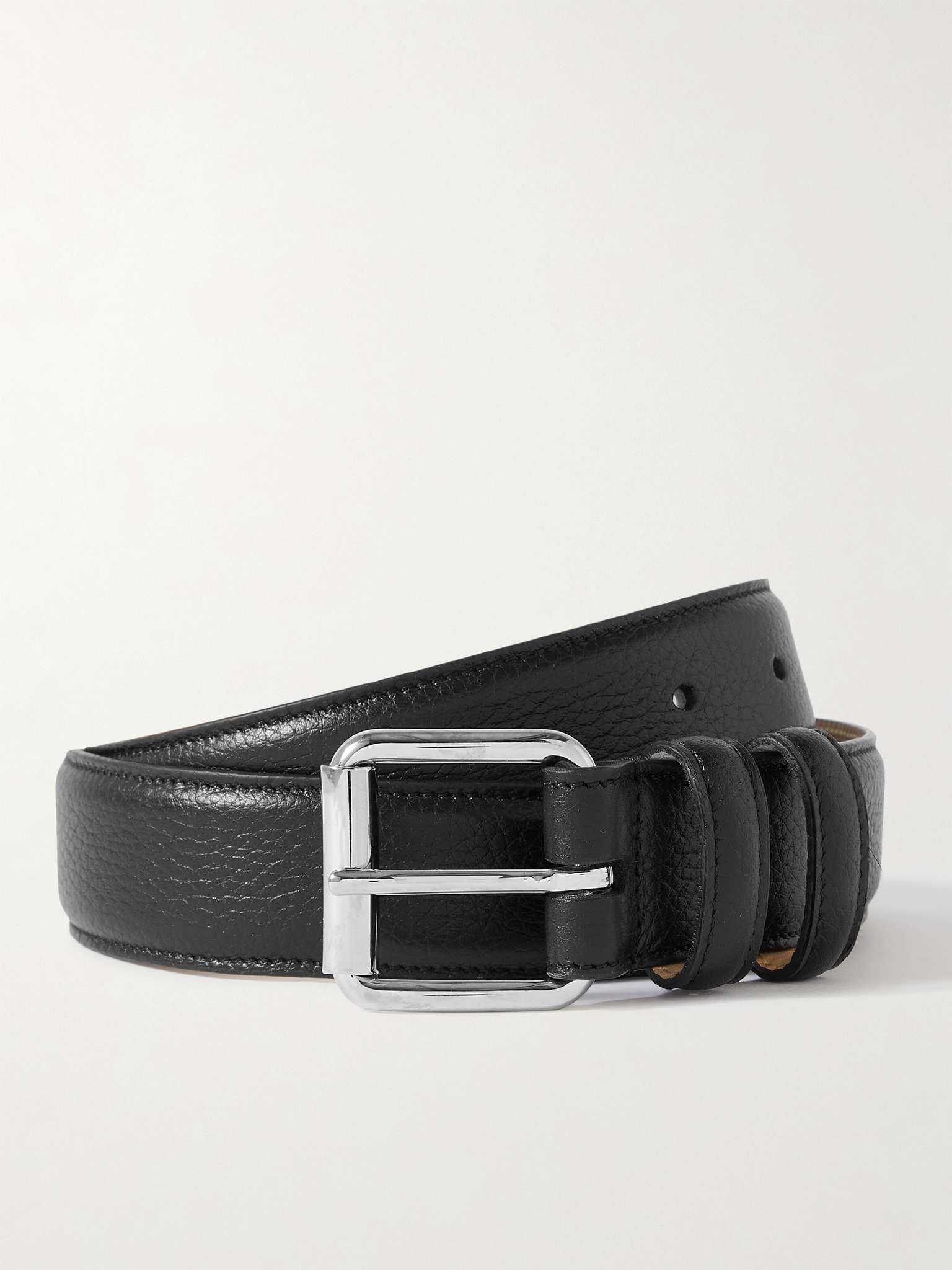 3cm Paris Full-Grain Leather Belt - 1