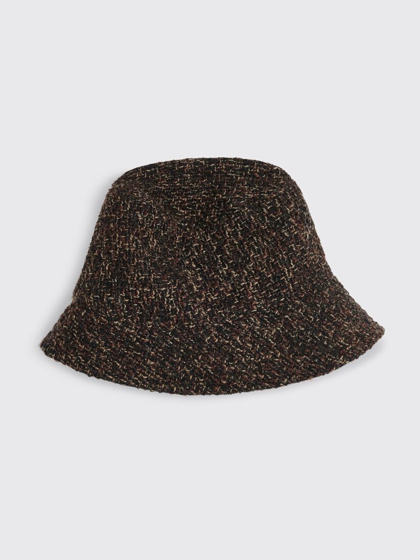 ENGINEERED GARMENTS BUCKET HAT DARK BROWN - 1