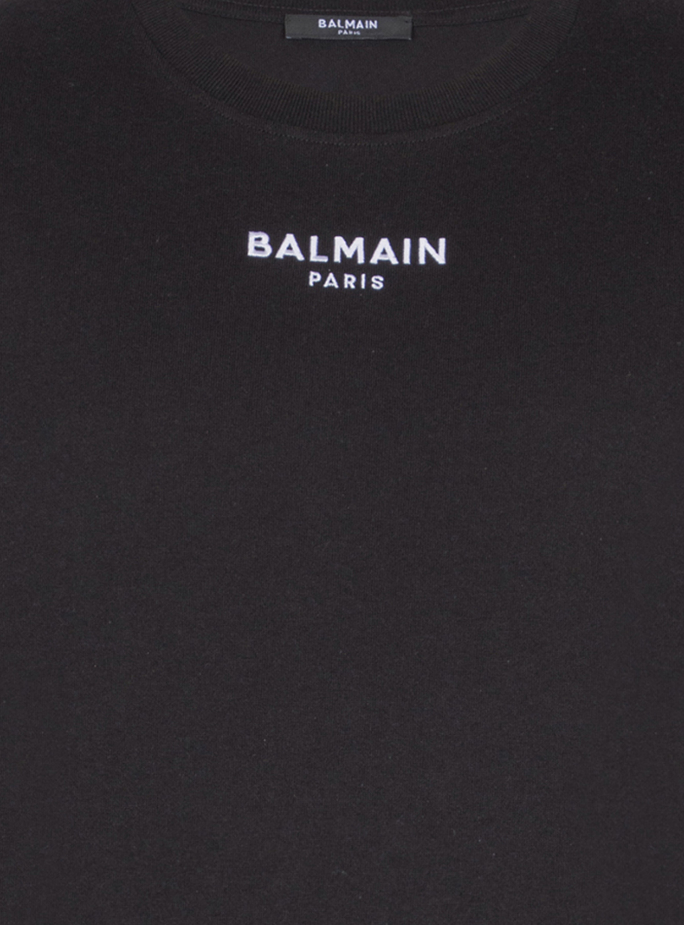 Embroidered Balmain Paris T-shirt - 2