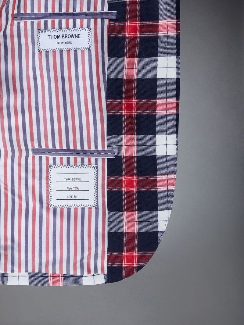 Tartan Twill High Armhole Sport Coat 5
