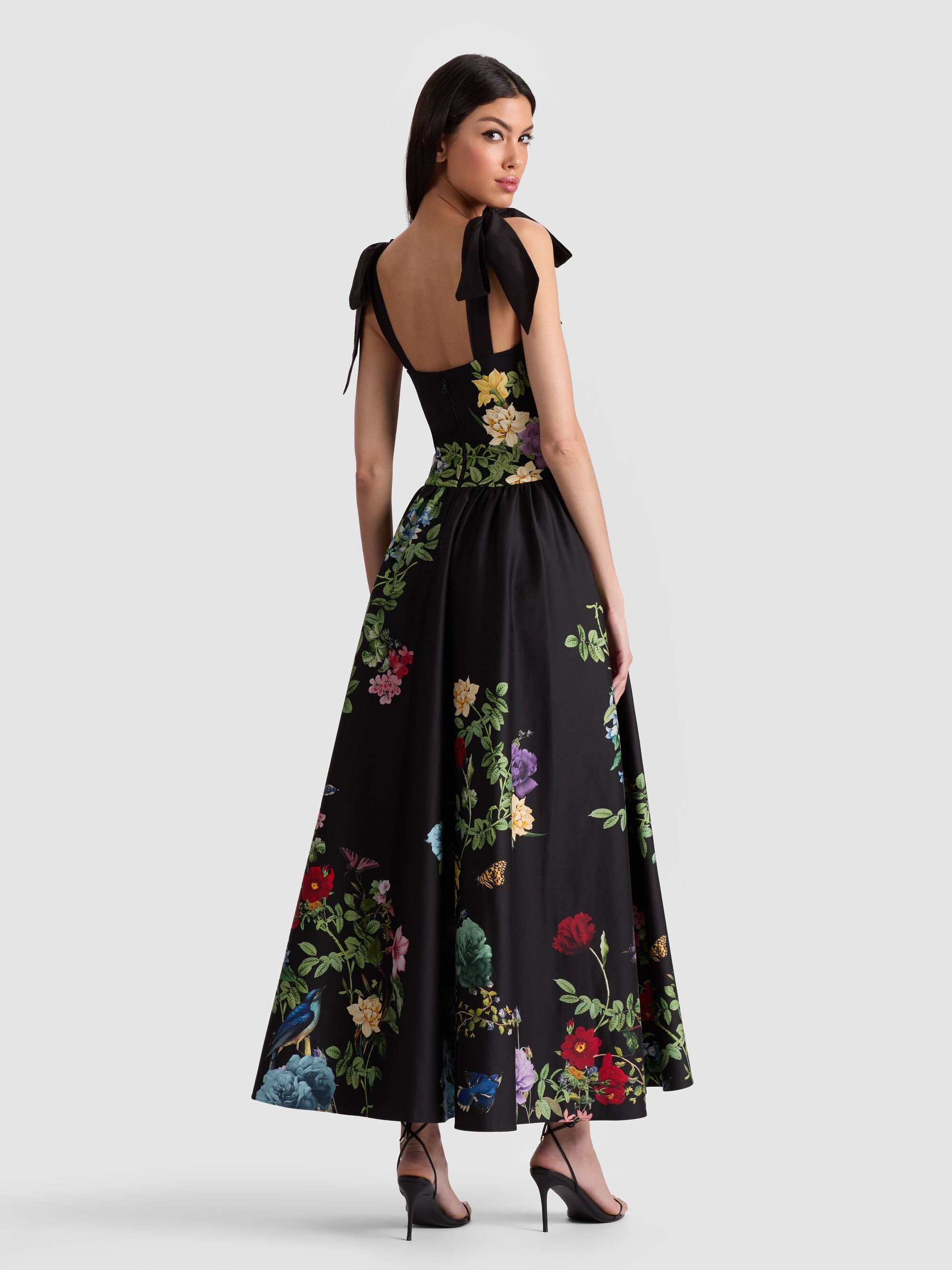 ORIANA DROP WAIST MIDI DRESS - 4