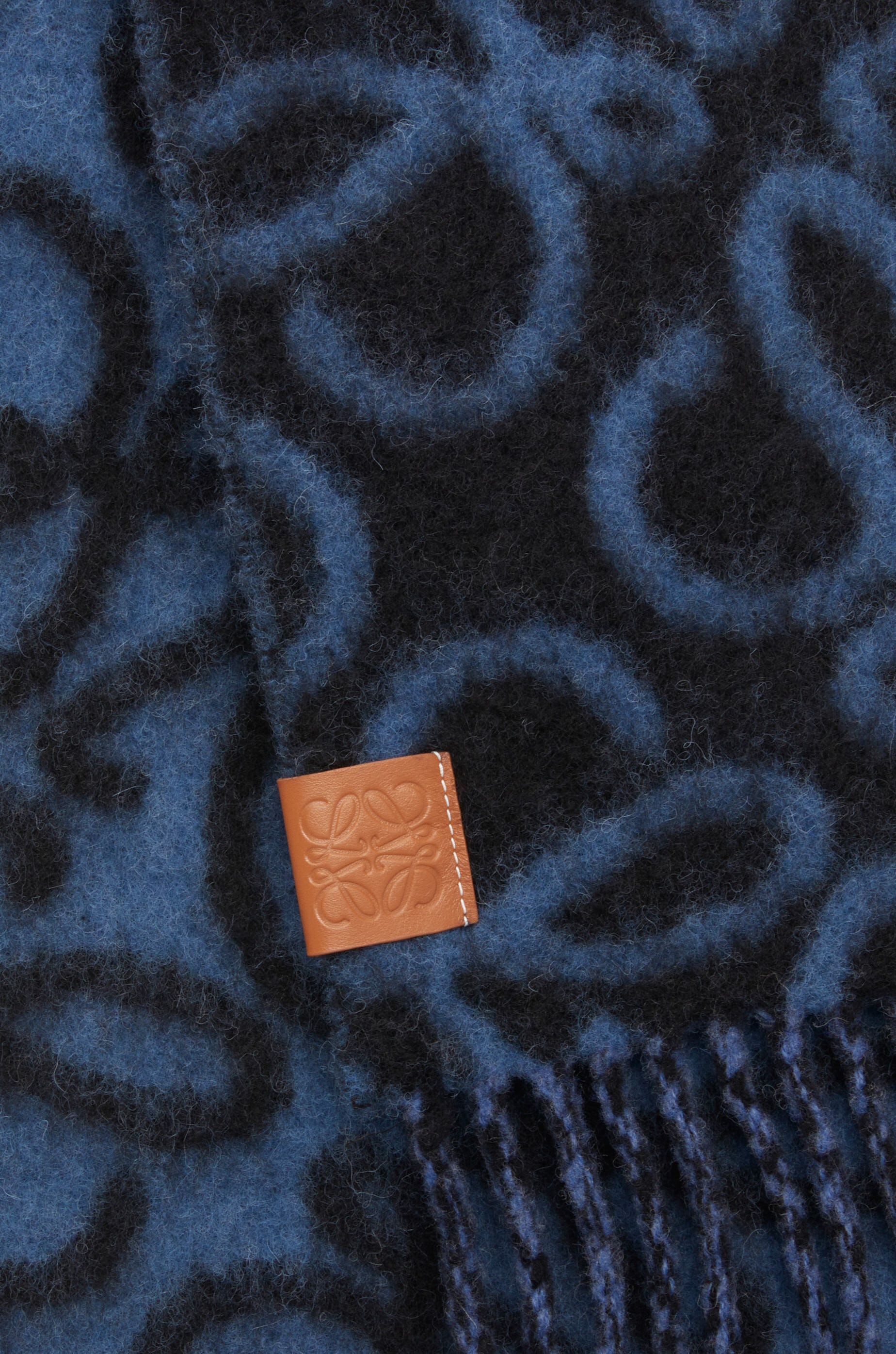 Anagram scarf in alpaca and wool - 5