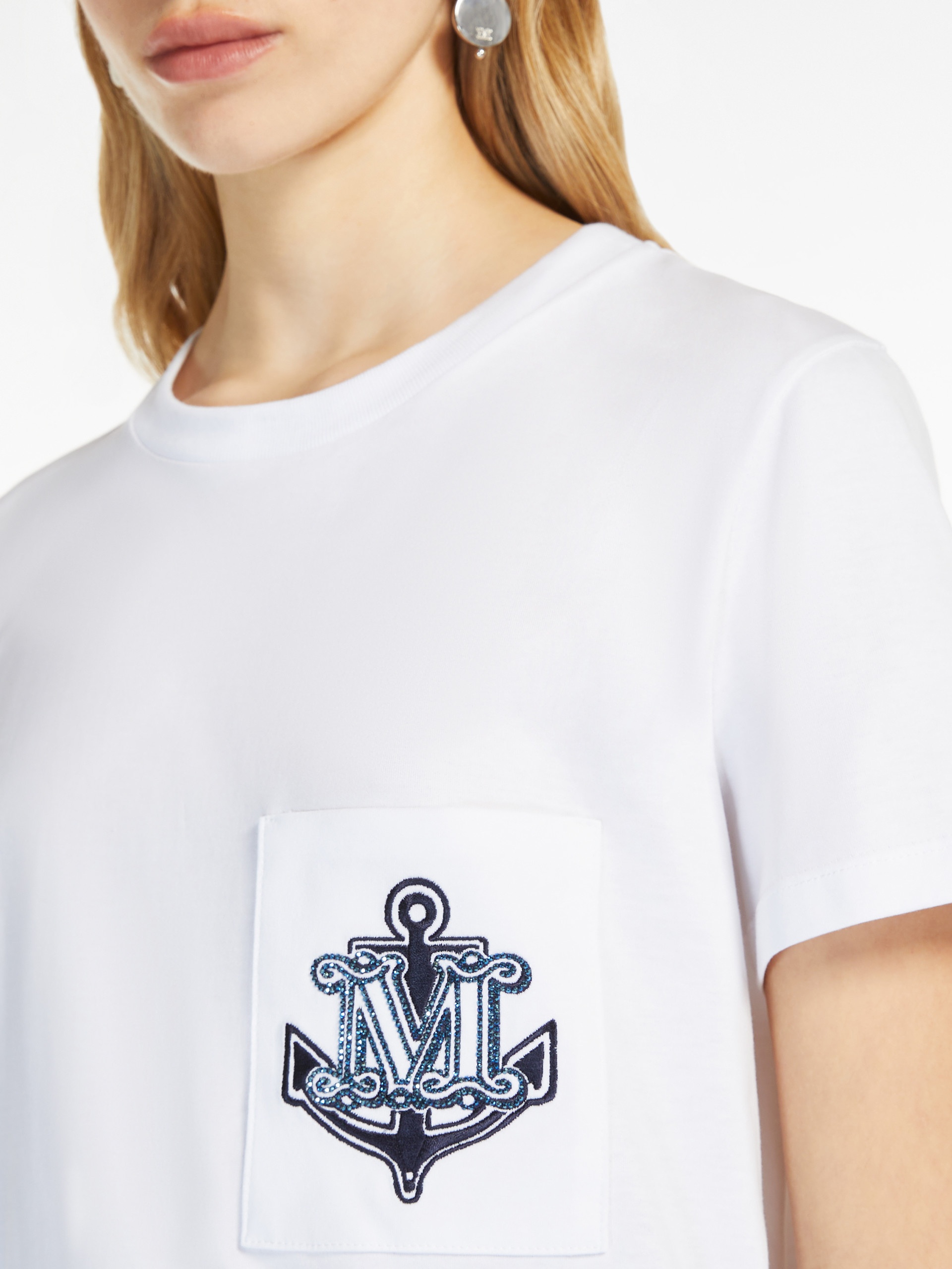ACACIA Jersey t-shirt with embroidery - 5