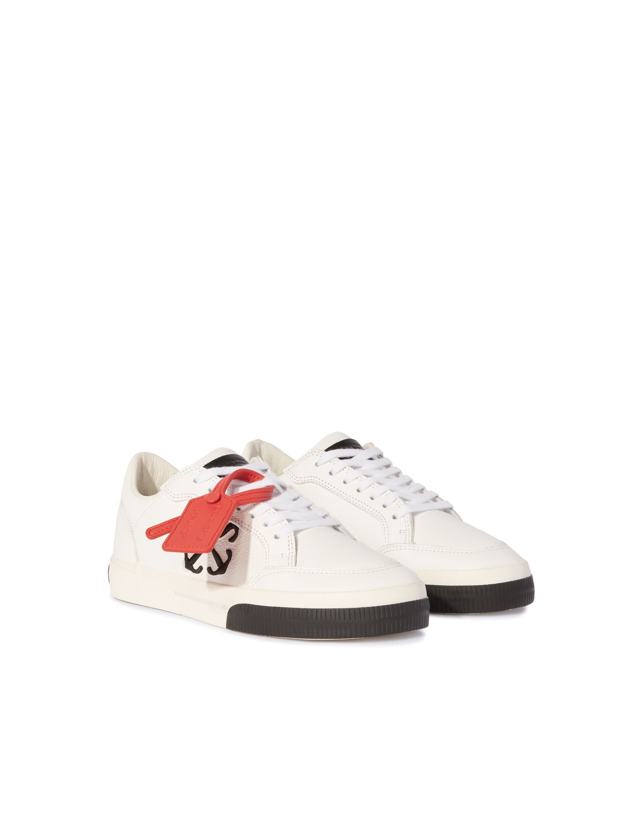 Black/white Leather Vulcanized - 2