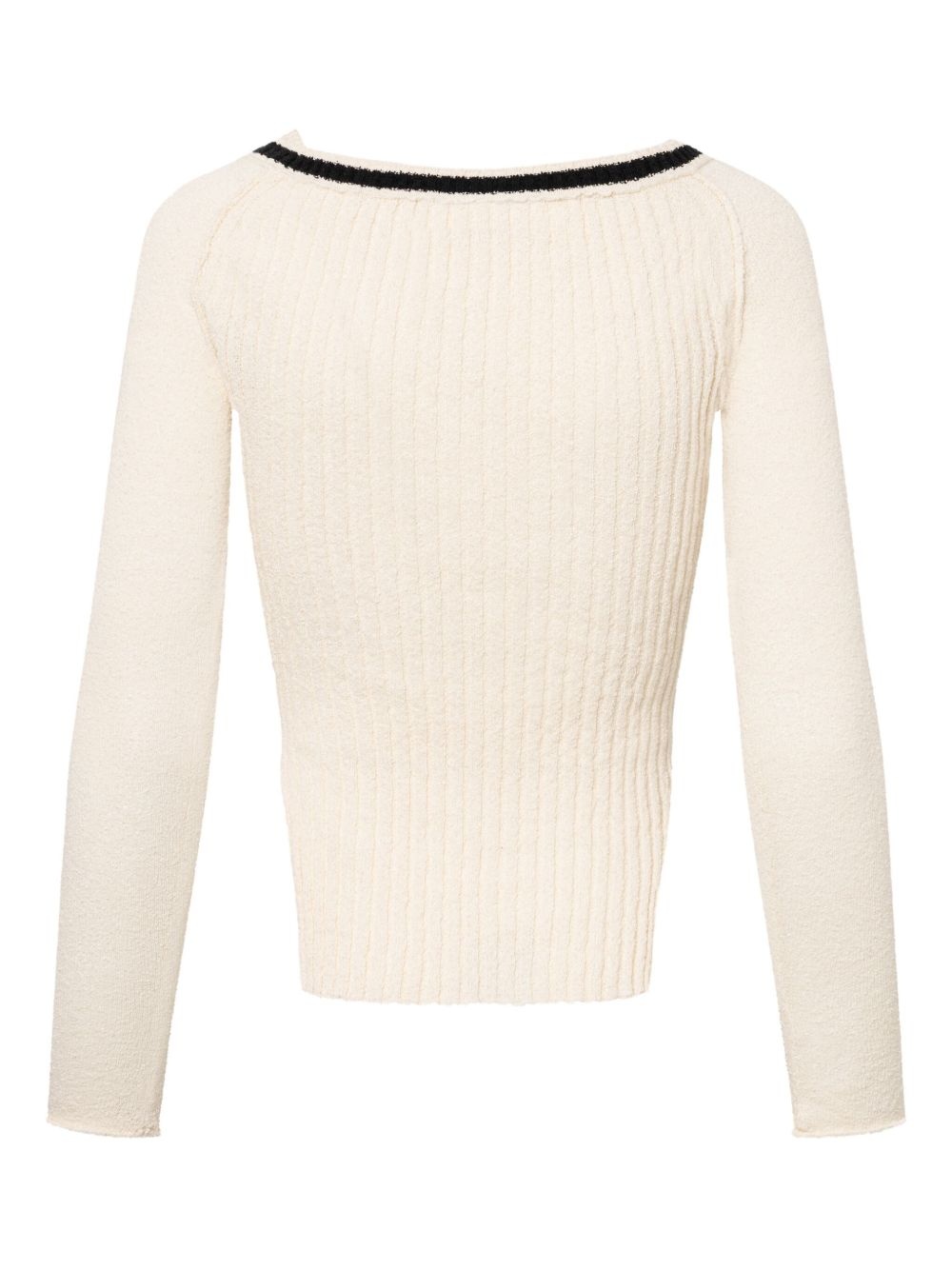 Varsity knitted top - 2