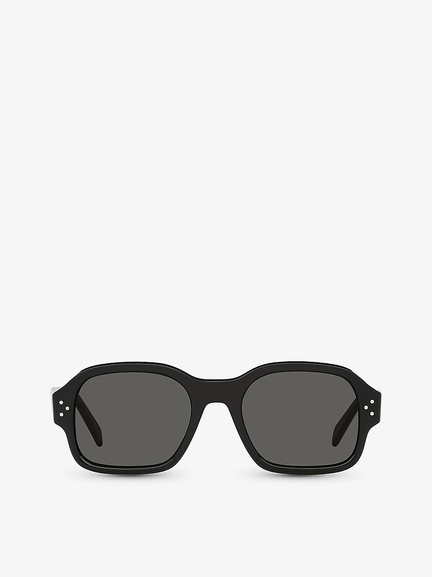 CL40266U square-frame acetate sunglasses - 1