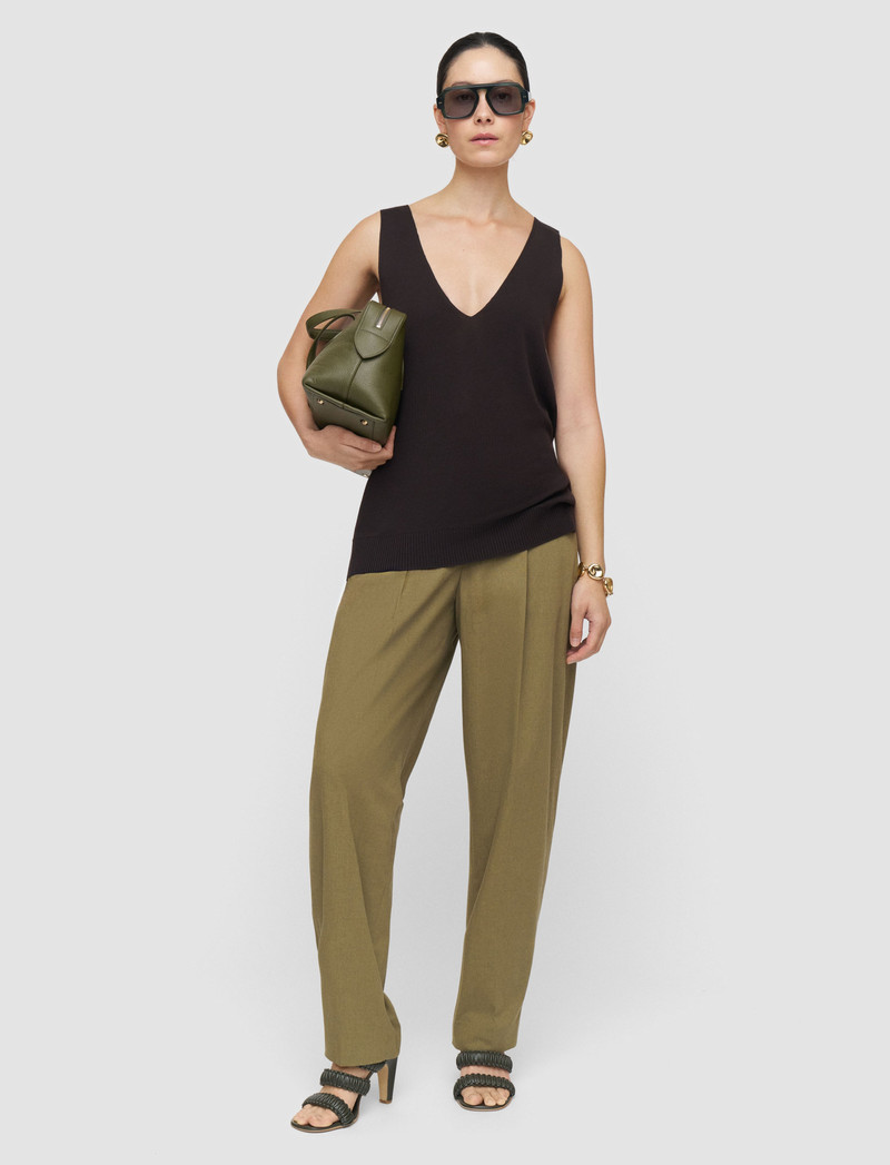 JOSEPH Tell Silk Knit Vest Top outlook