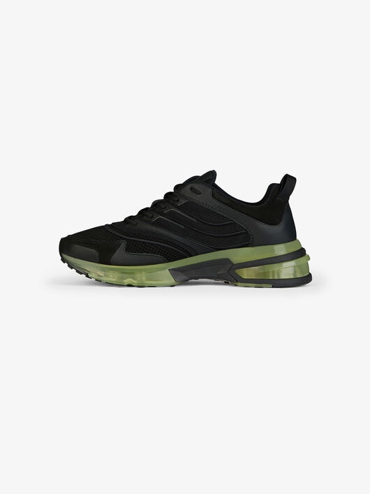 GIV 1 SNEAKERS IN LEATHER AND MESH - 4