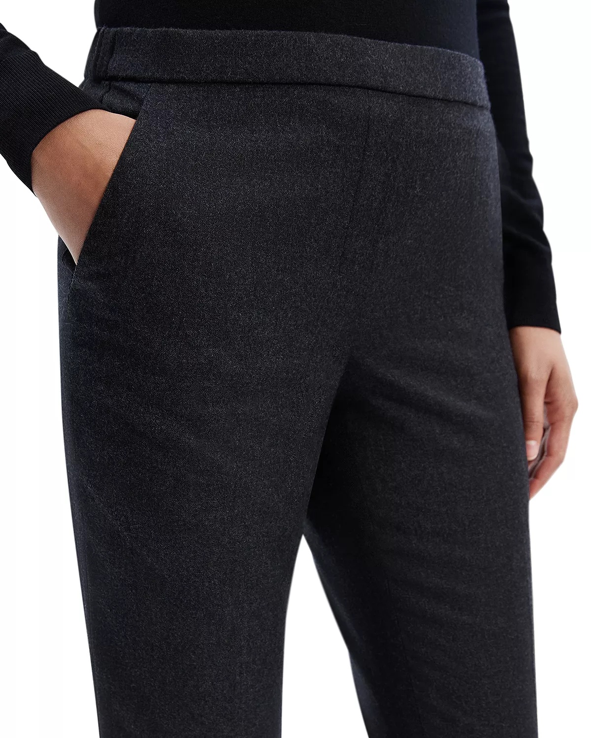 Sleek Flannel Treeca Pull On Pant - 4