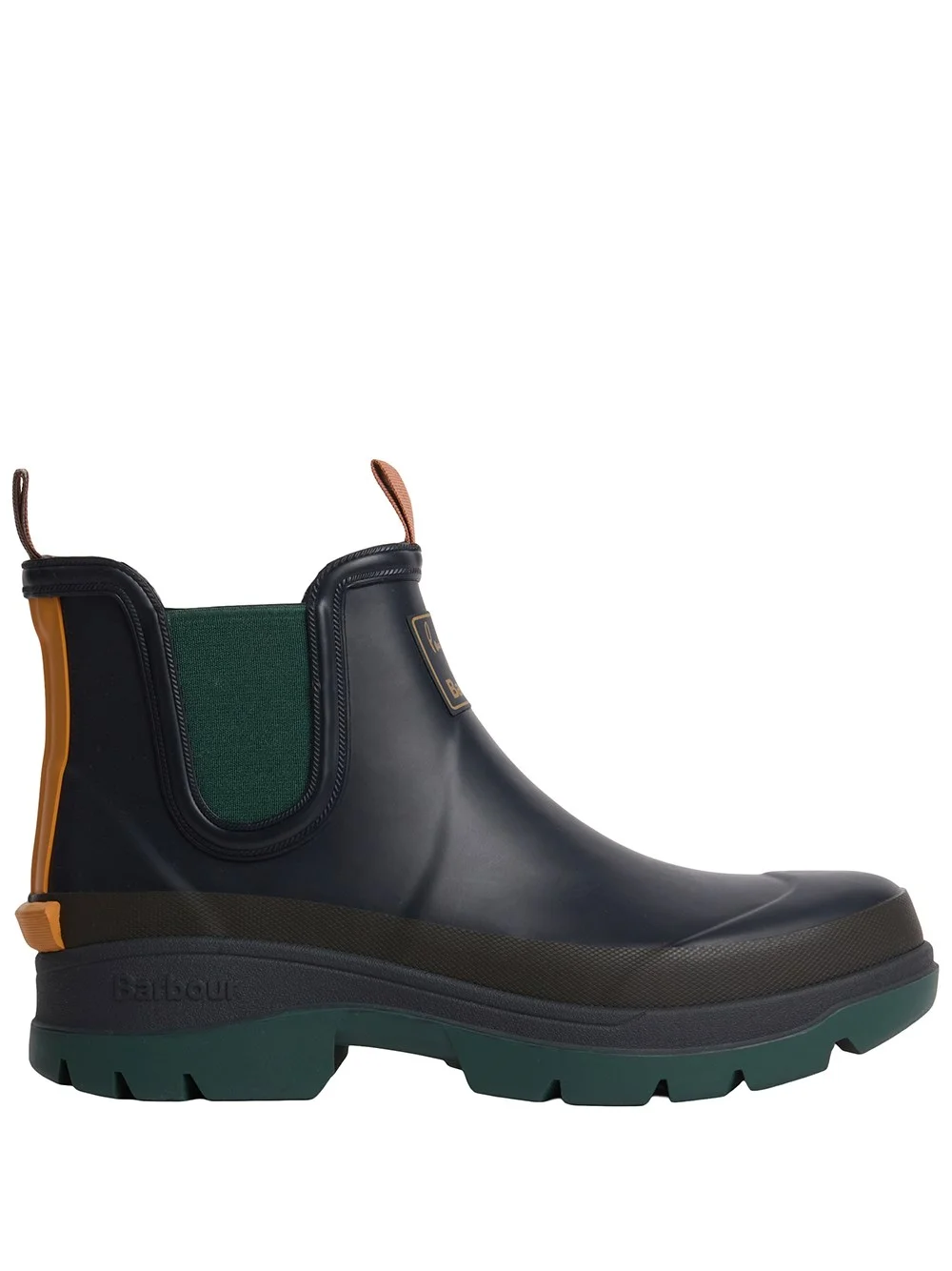 Barbour Paul Smith Loves Barbour navy rubber Chelsea ankle boots - 1
