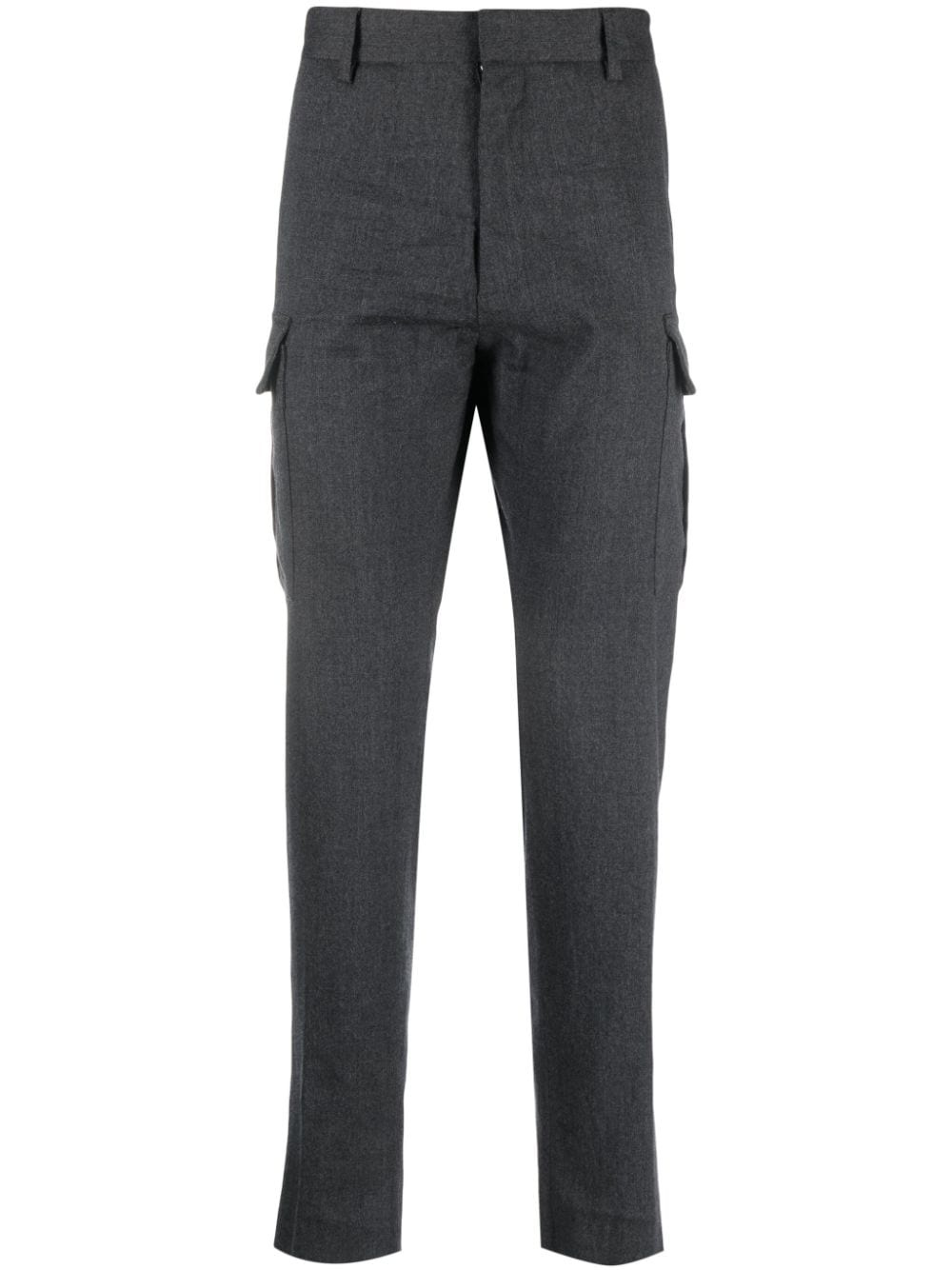 mÃ©lange felted cargo trousers - 1