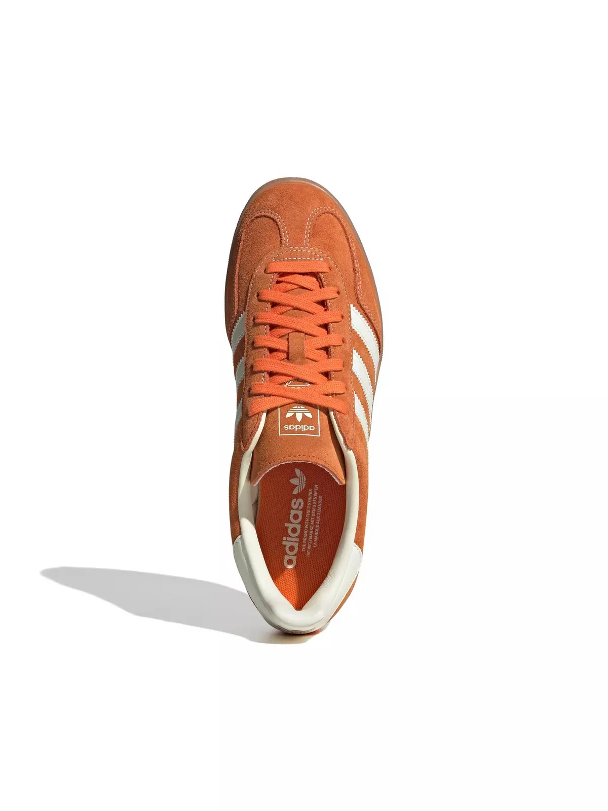 Originals Gazelle "Orange/Off White/Gold Metallic" Men's Shoe - 5