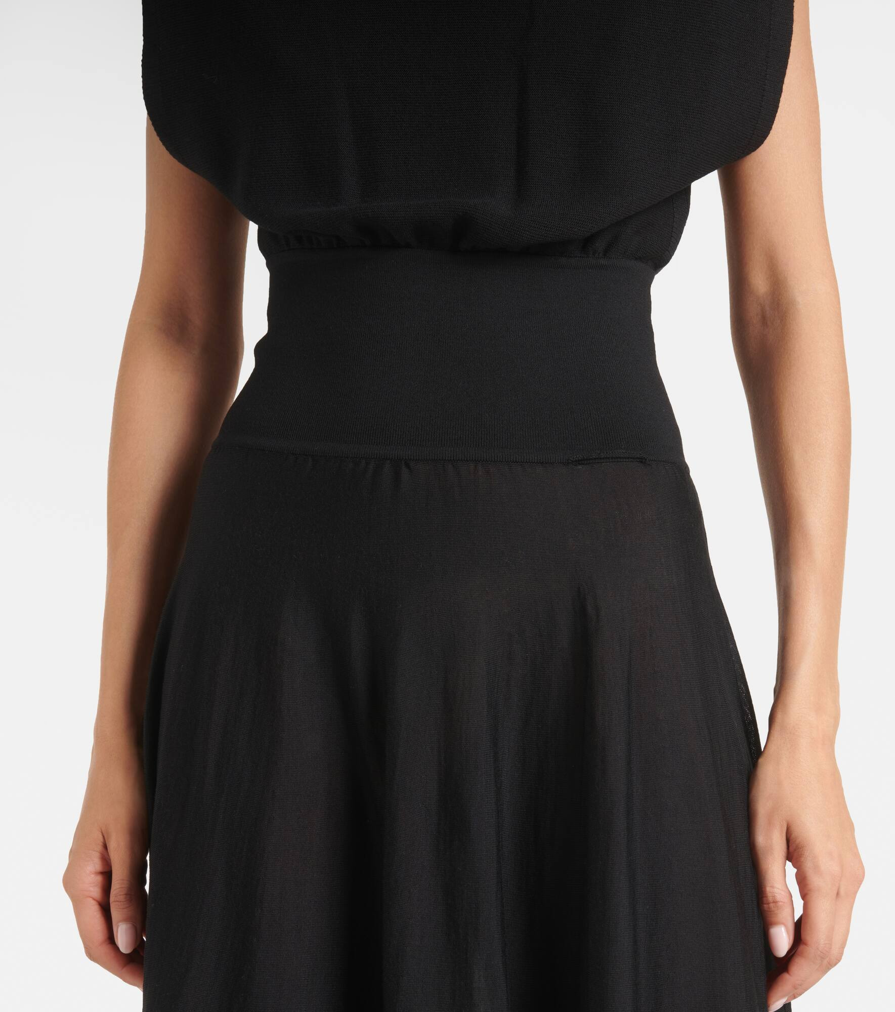 Wool-blend midi dress - 5