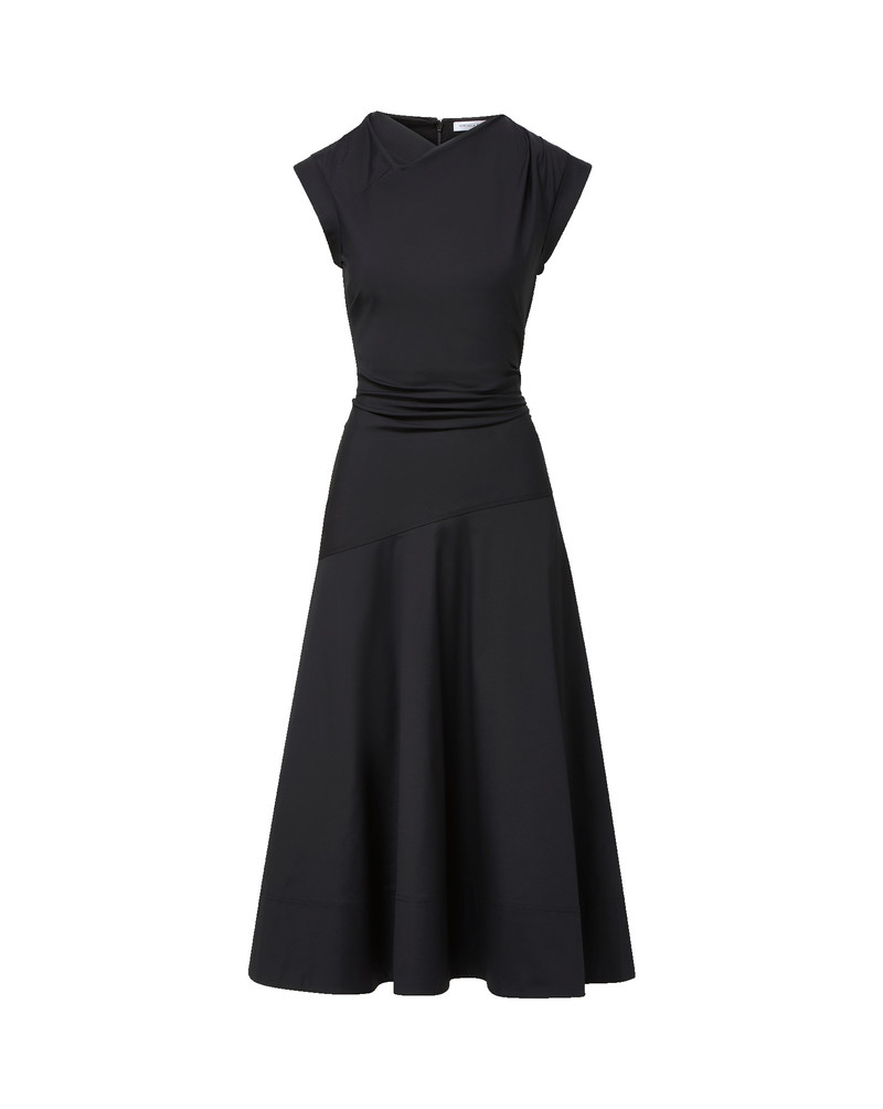 LISETTE COTTON POPLIN MIDI DRESS 1