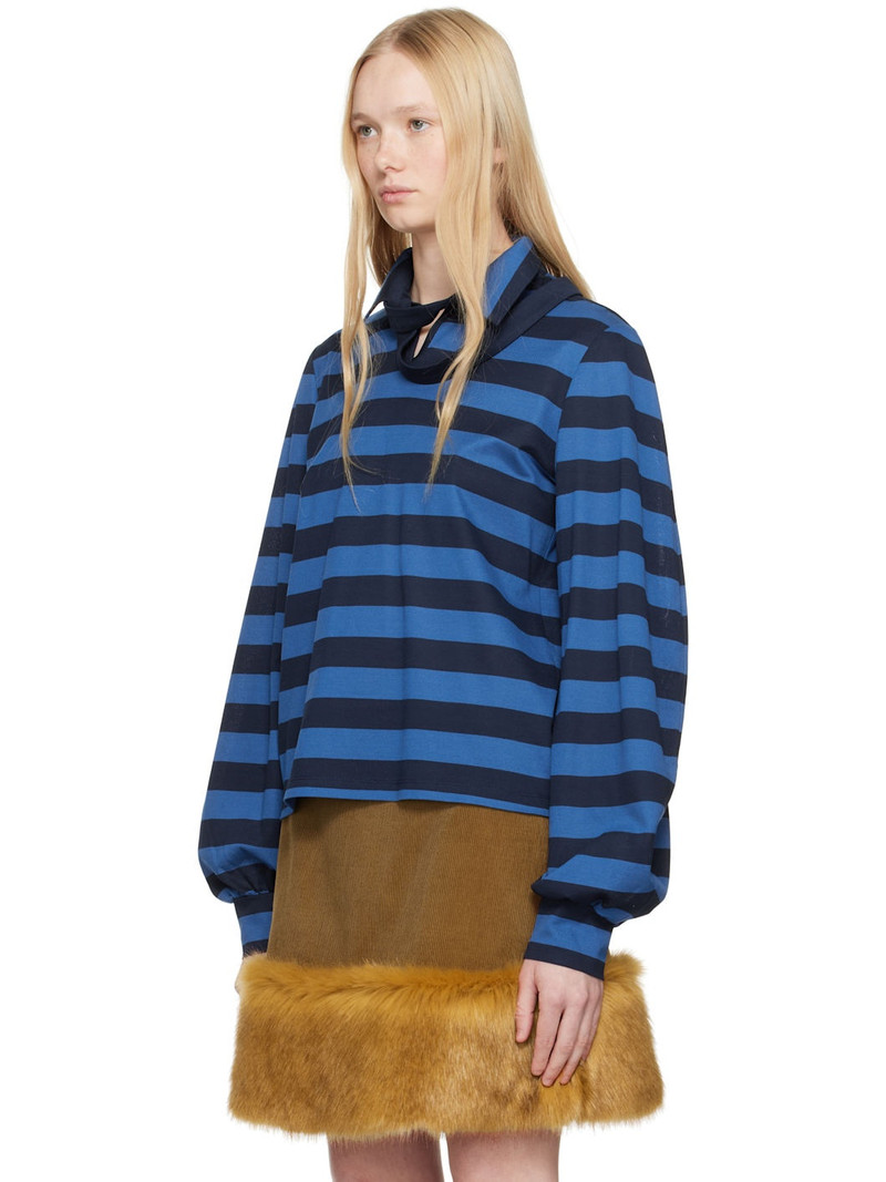 FIDAN NOVRUZOVA Navy Billie Polo outlook