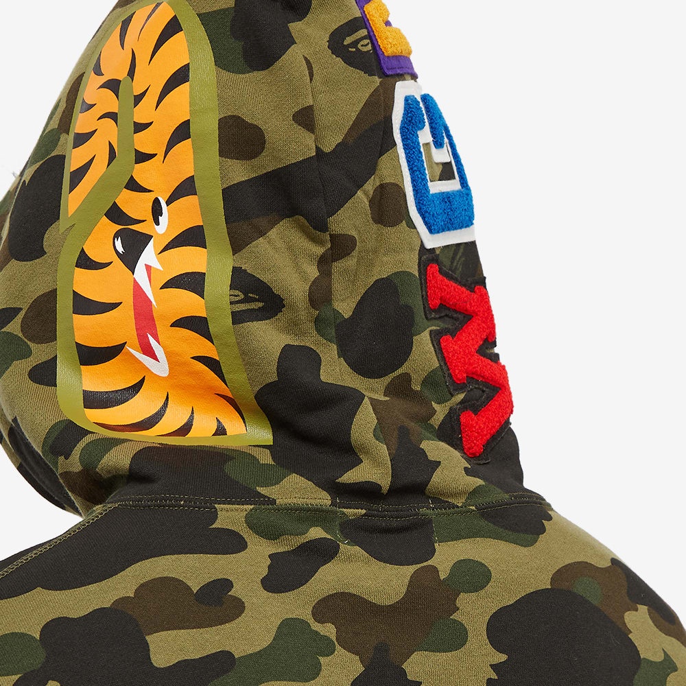 A Bathing Ape 1st Camo Shark Relaxed Fit Pullover Hoody - 5