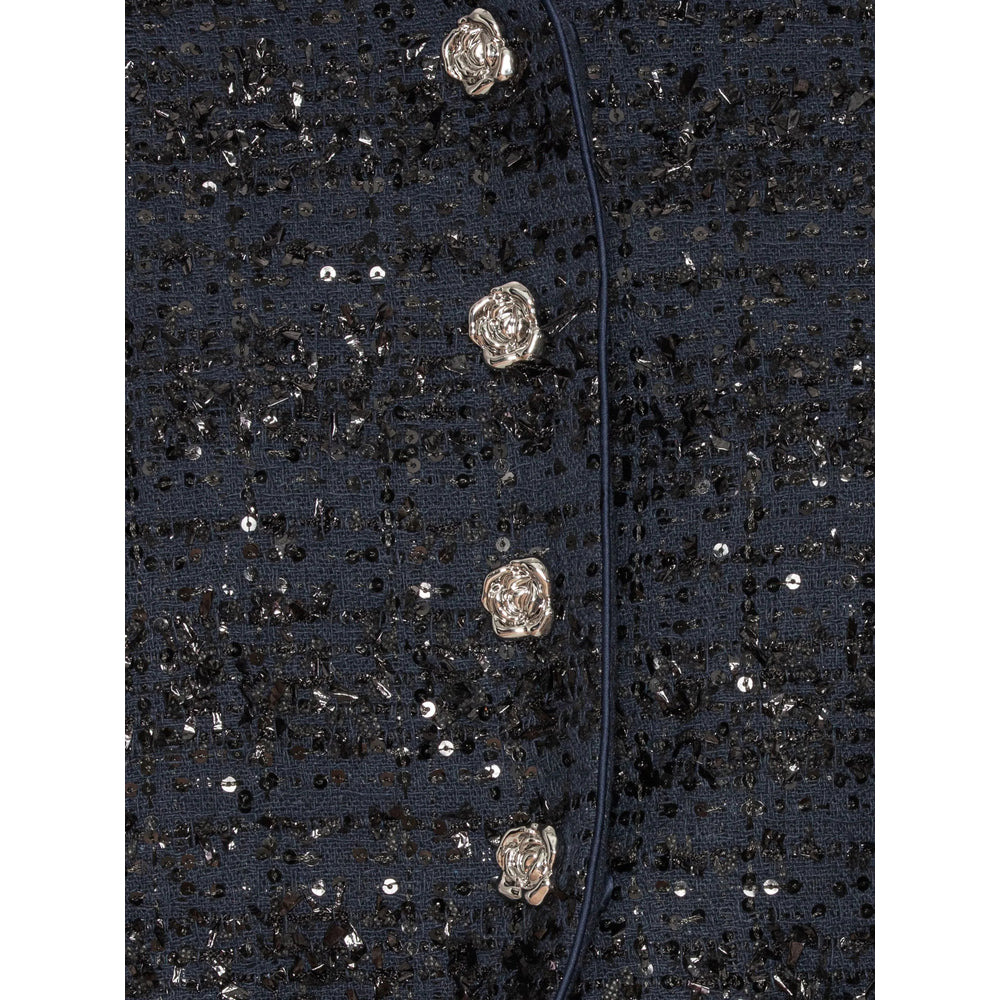 Rotate Blue Jackets - Cropped Jackets Women - 5