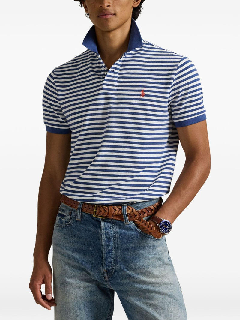 striped pique polo shirt 3