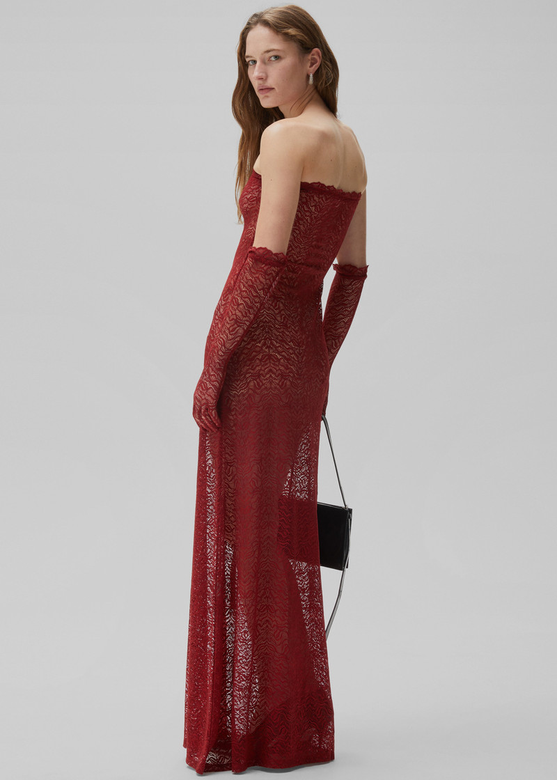 beaufille Beaufille Anise Dress - Burgundy outlook