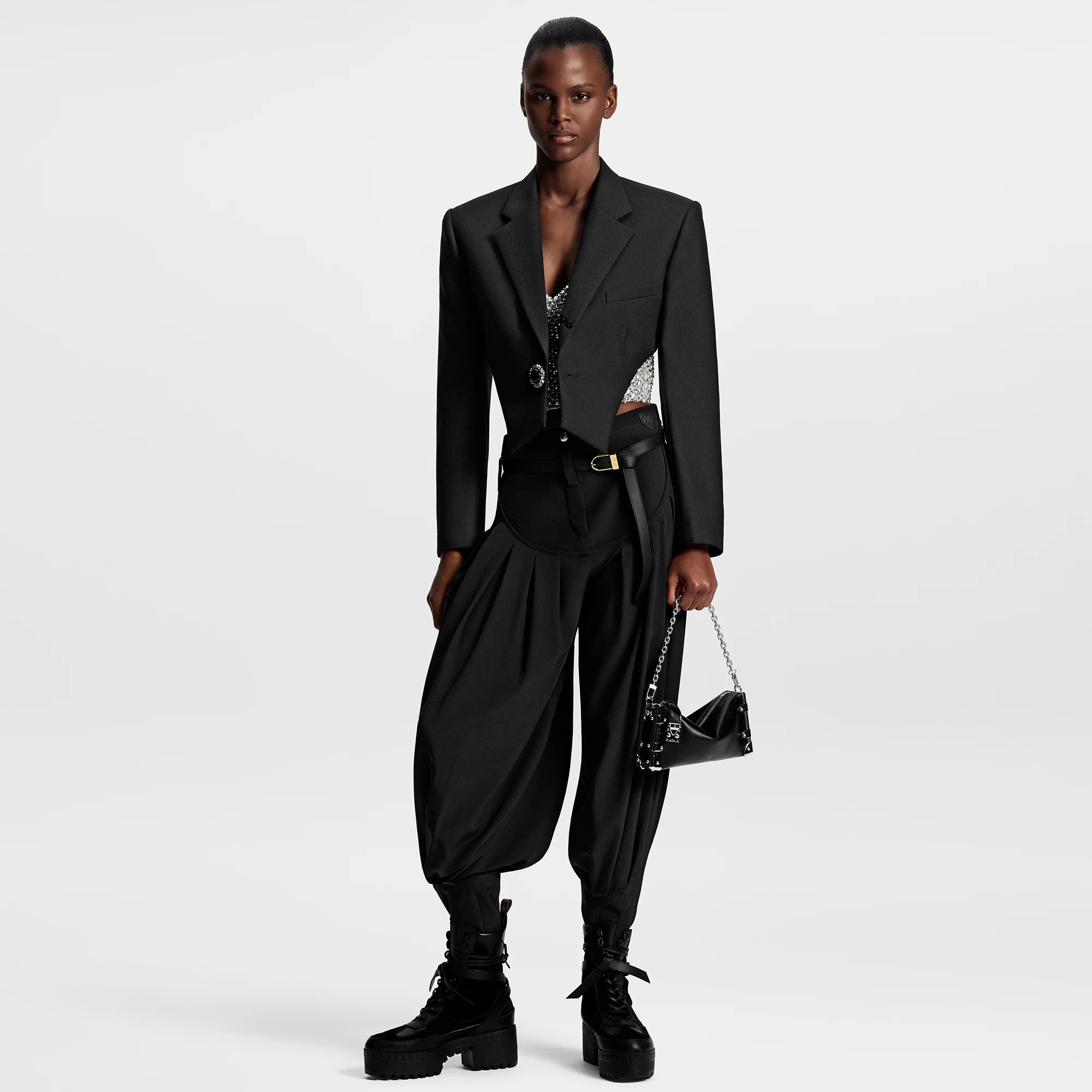 Belted Balloon Pants - 4