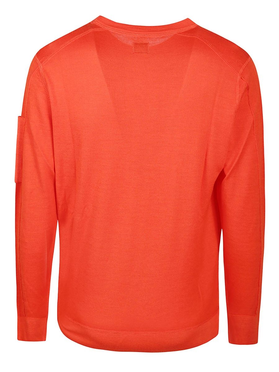 C.P. Company Orange Crewneck Jumper - 1