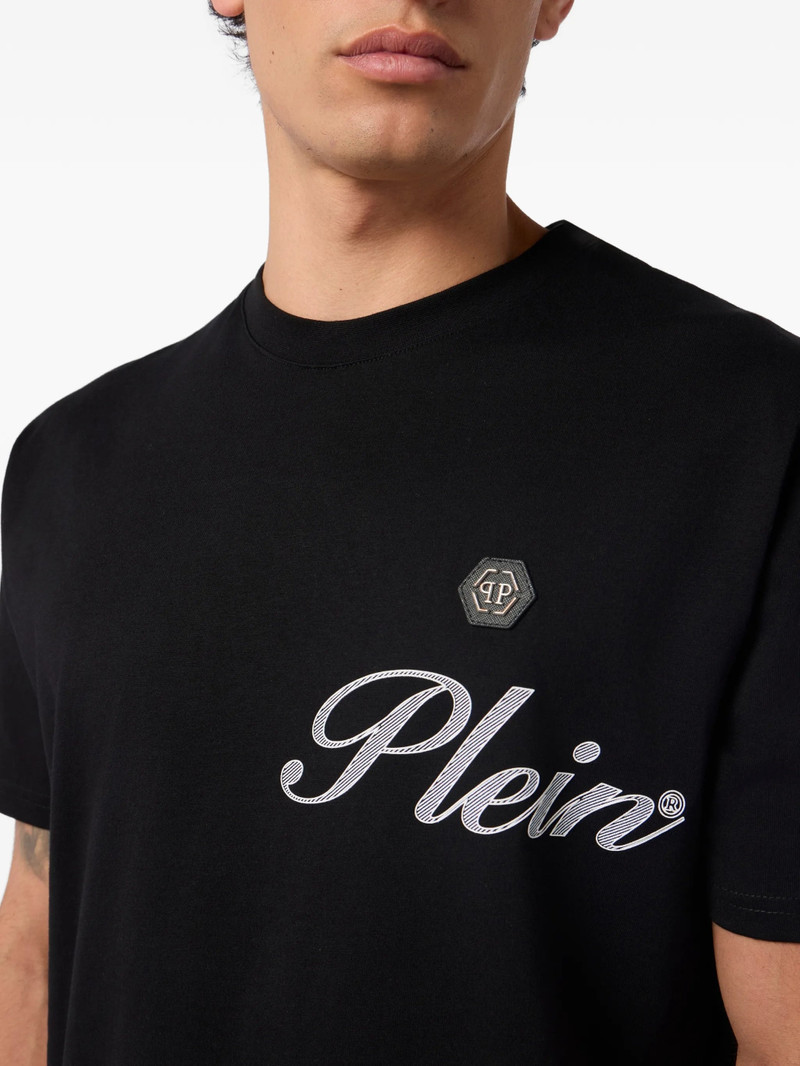 Philipp Plein Round-neck Logo T-shirt 4