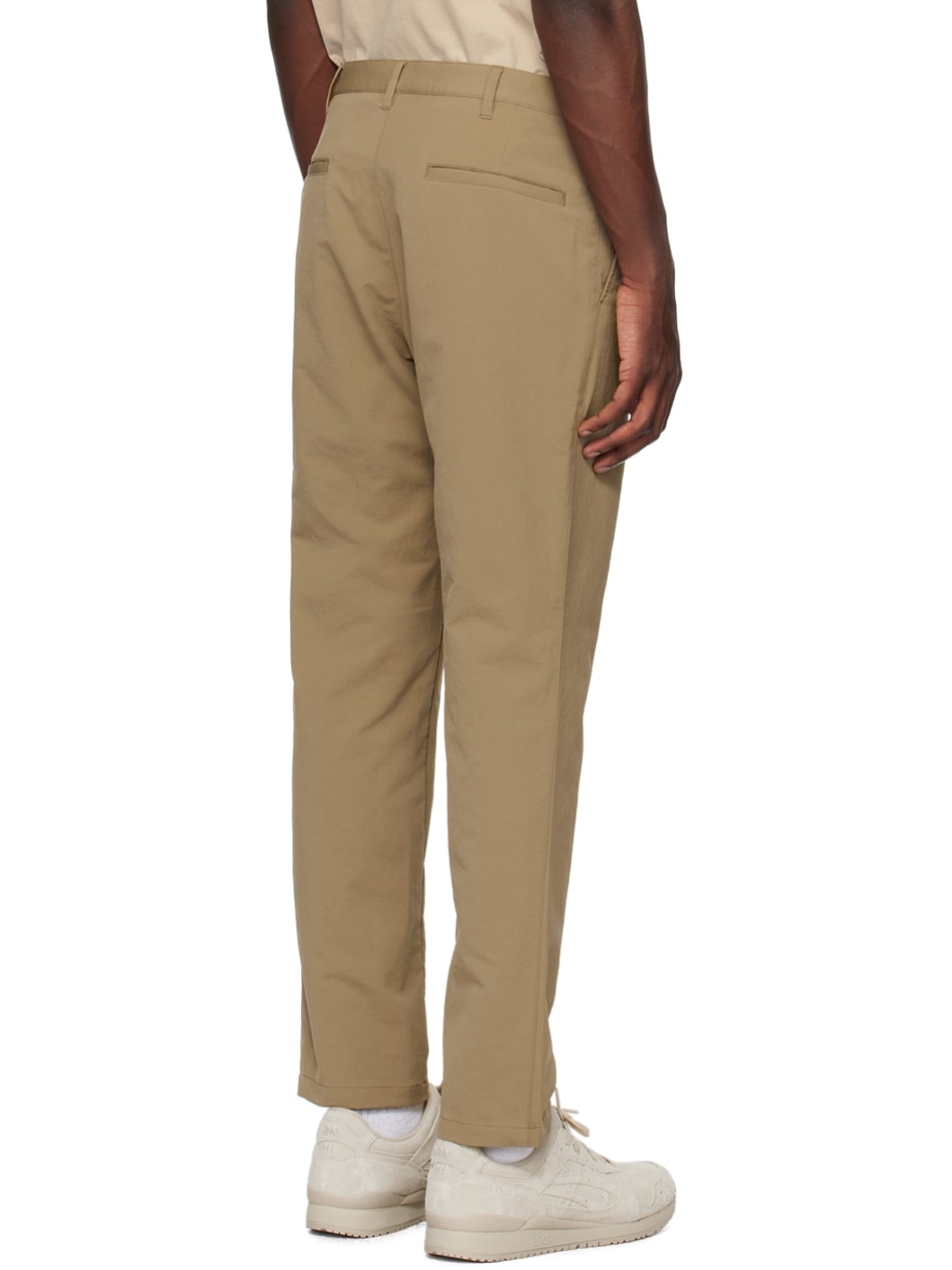 Taupe Club Trousers - 3