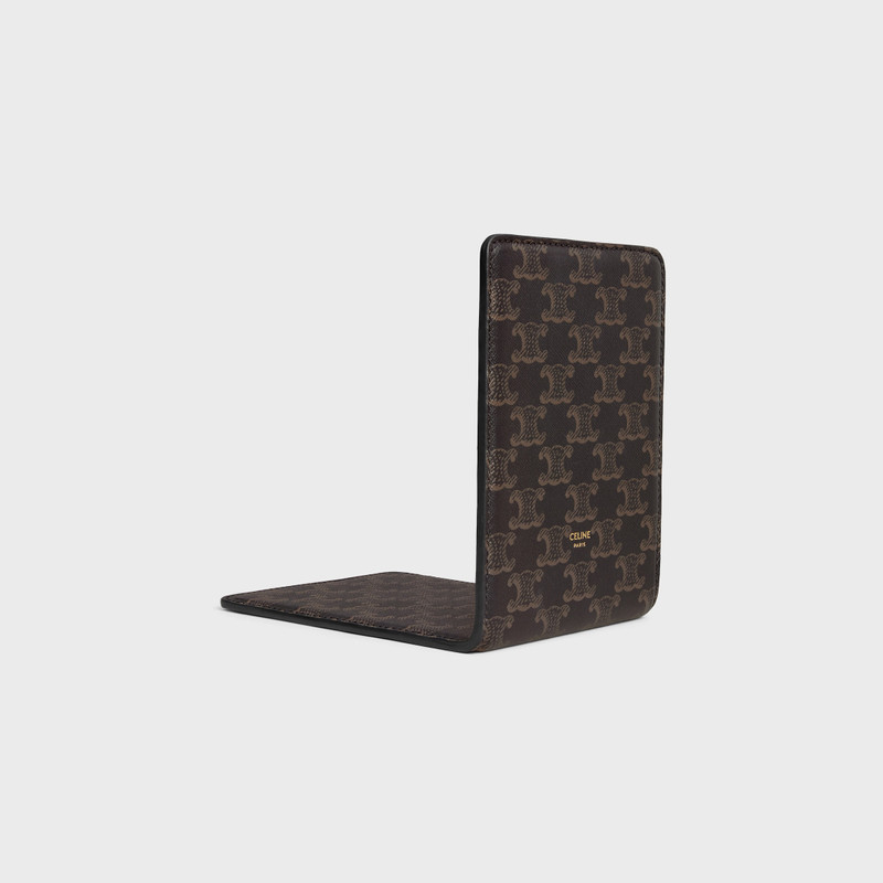 BOOKEND IN LAMBSKIN WITH TRIOMPHE CANVAS PRINT 3