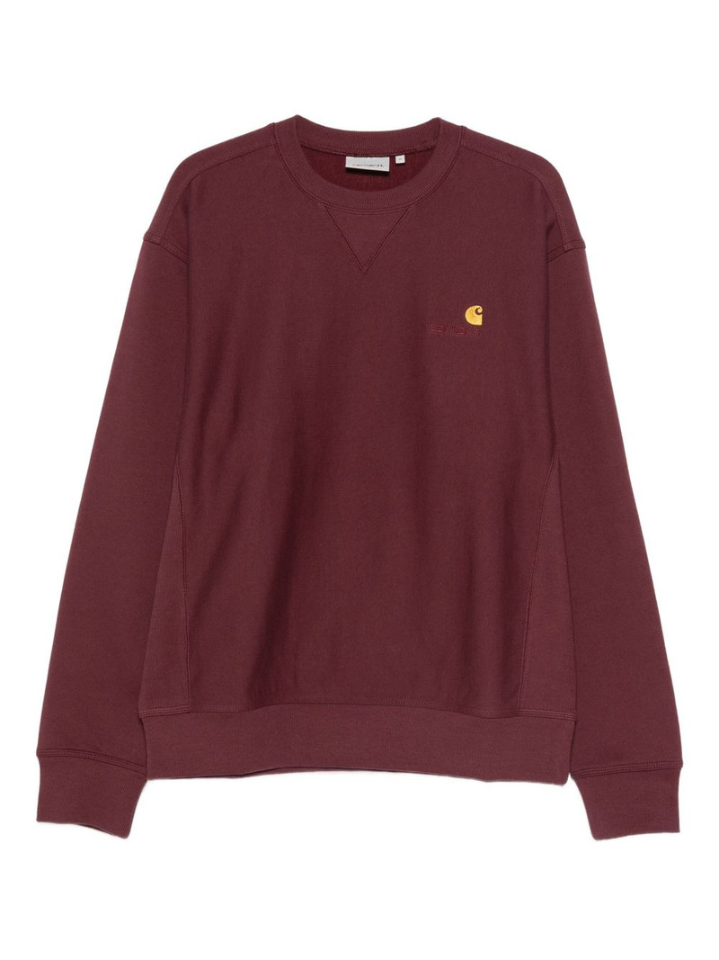 American Script logo sweatshirt 1