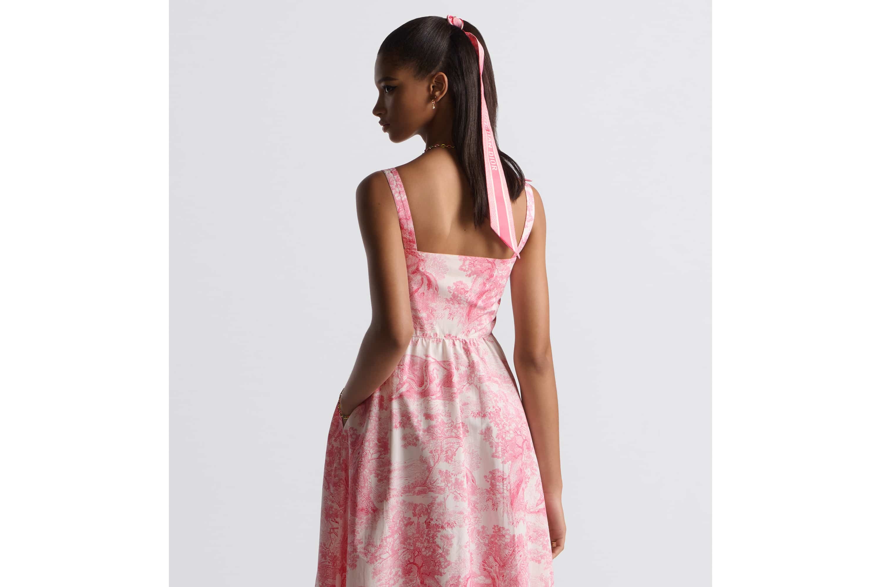 Dioriviera Flared Mid-Length Dress - 4