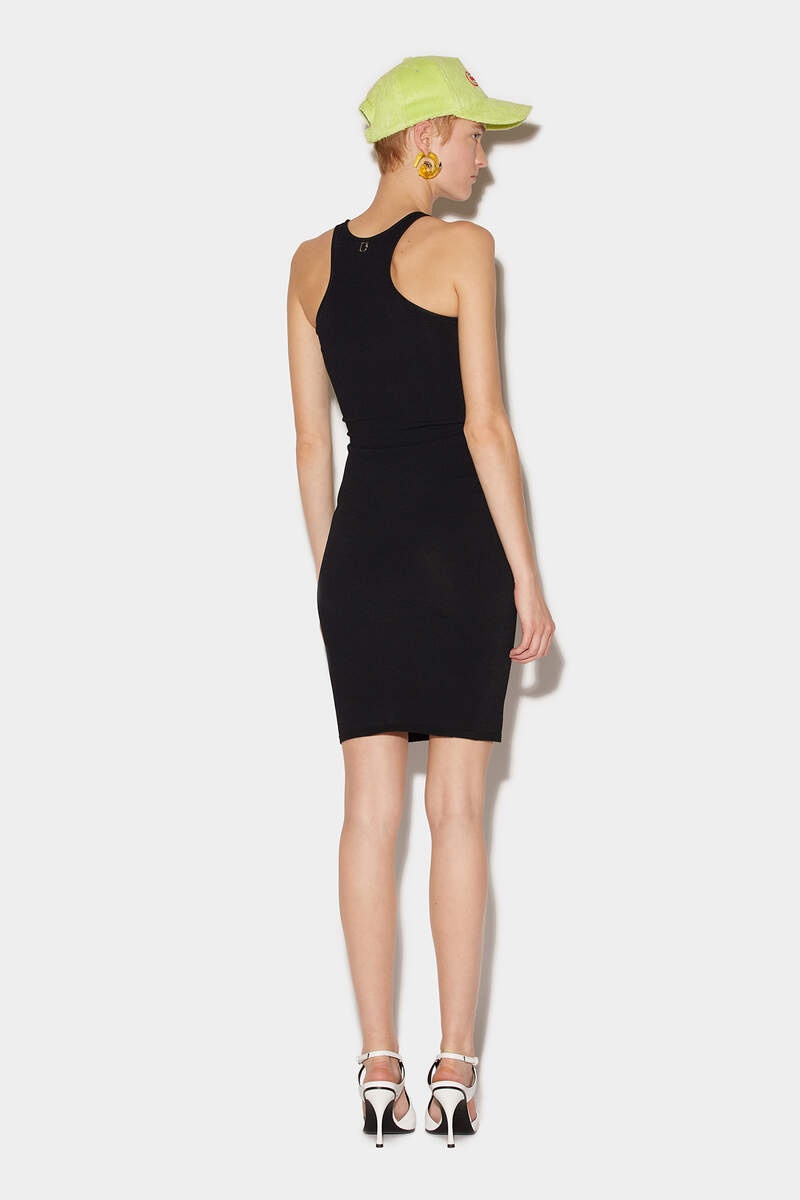 【送料&関税込】Dsquared2 Dress With Cut Out Detail DSQUARED2 CUT-OUT DRESS | REVERSIBLE