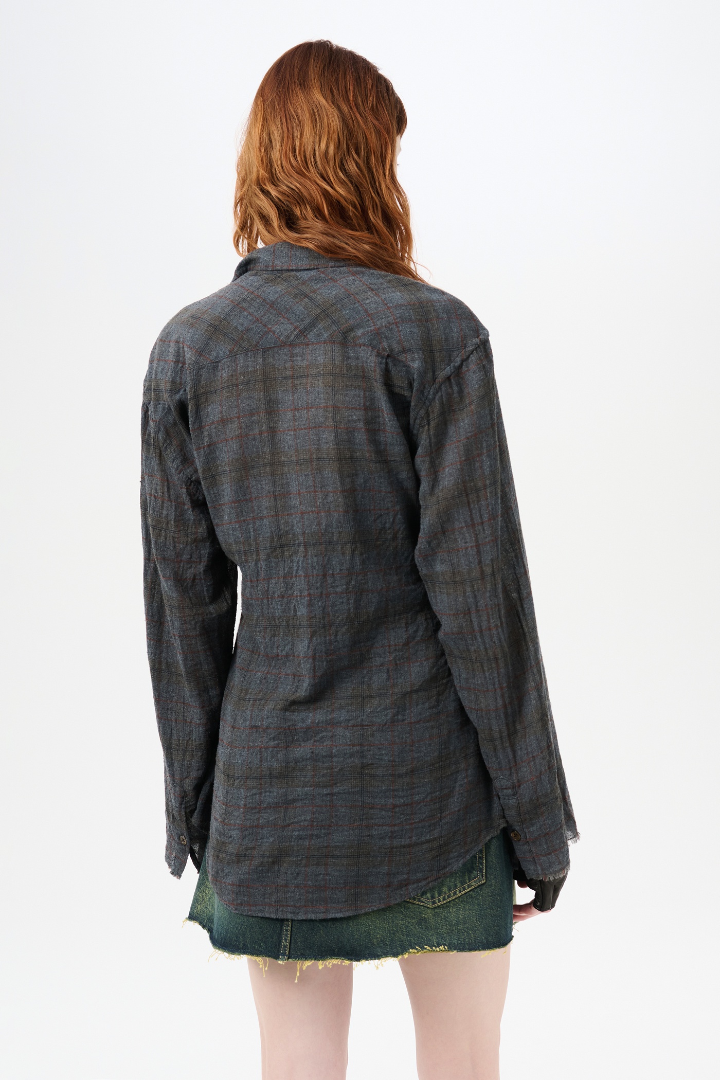 Daisy Shirt Bazaar Check Breeze Weave - 5