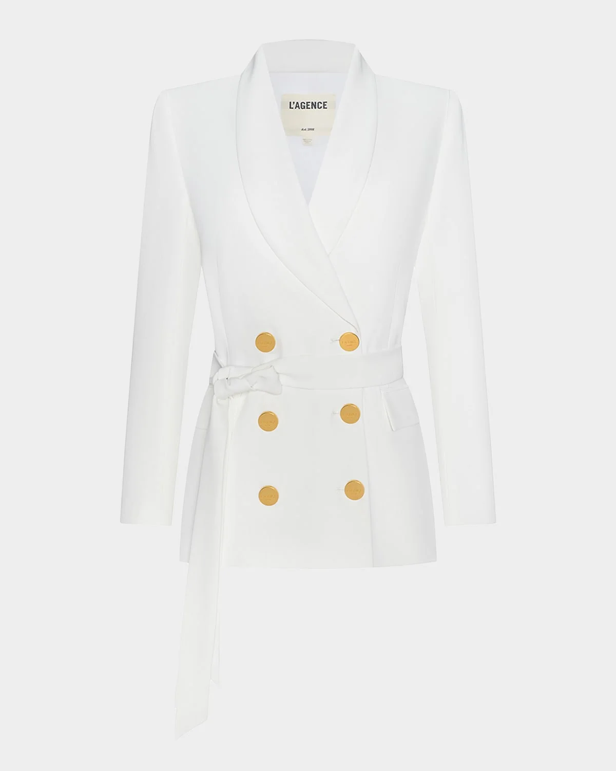 Aven Wrap Double-Breasted Blazer - 1