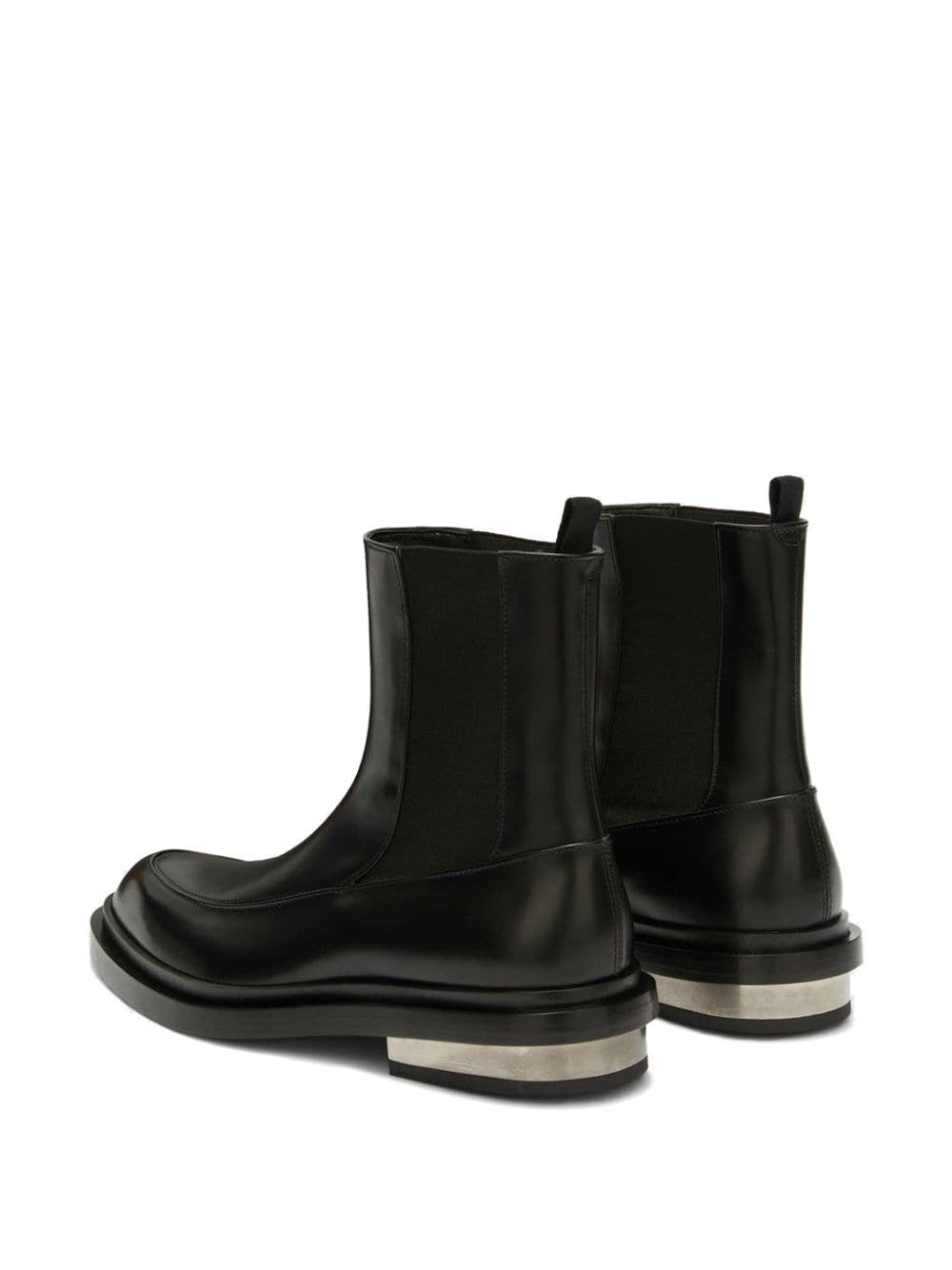 leather ankle boots - 3