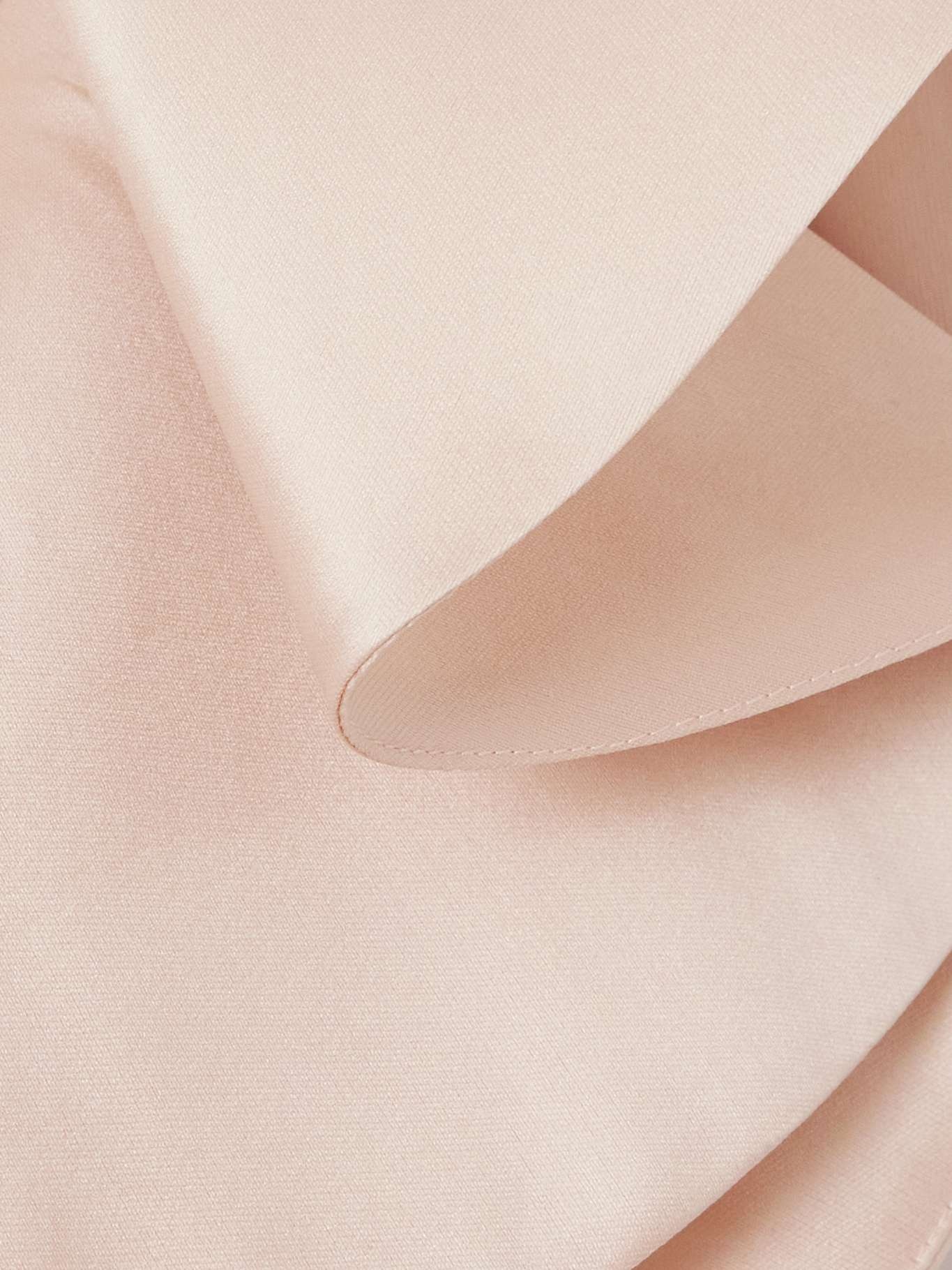 Franz asymmetric faille midi dress - 4