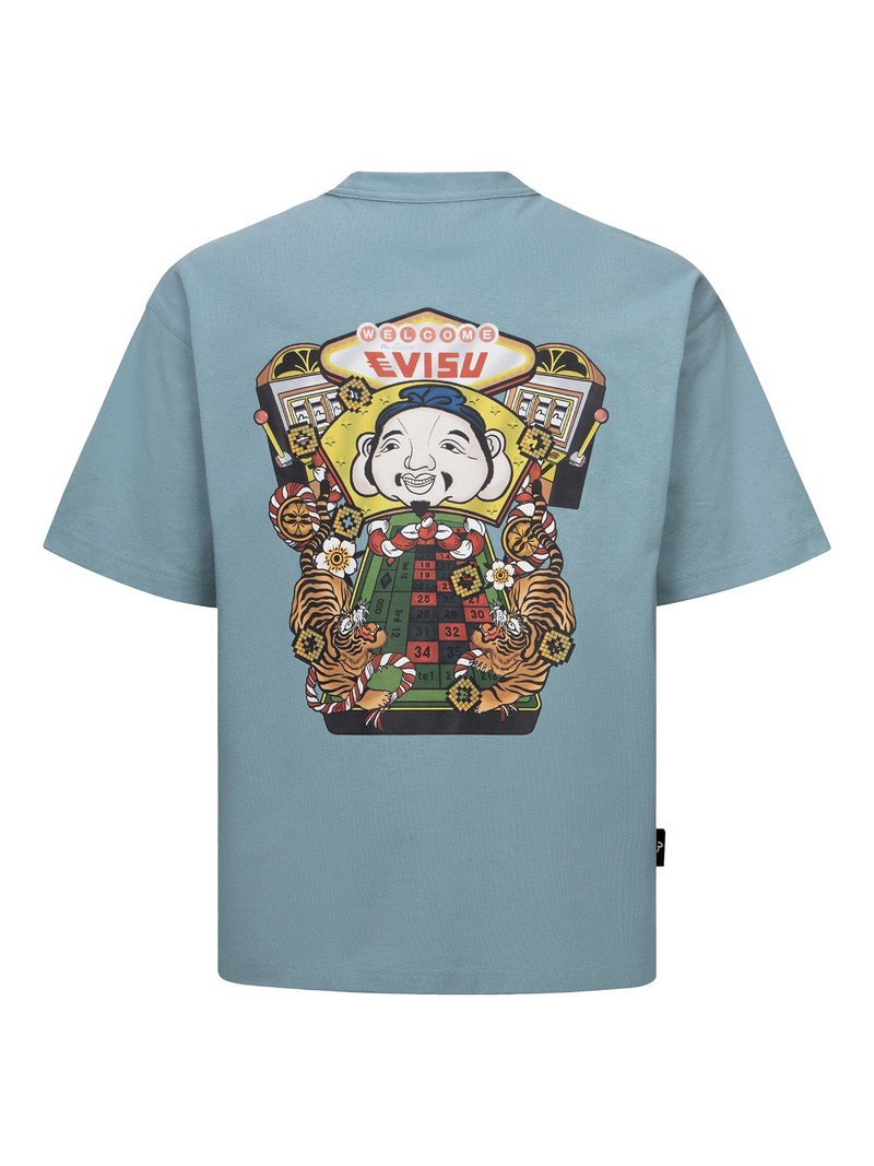 LUCKY SLOT MACHINE PRINT LOOSE FIT T-SHIRT 14